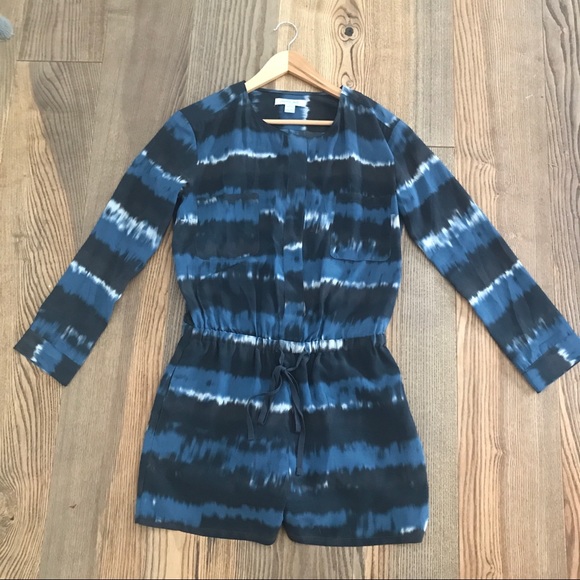 Charlie Jade 100% silk romper jumpsuit POCKETS XS - Picture 11 of 16